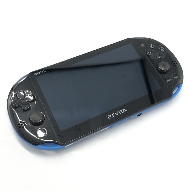 中古】本体）【ジャンク】SONY/PSVITA ブルー/ブラック/PCH-2000