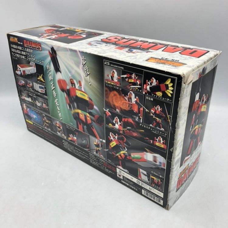 中古】バンダイ 超合金魂 GX-43 闘将ダイモス 開封品、箱傷み有