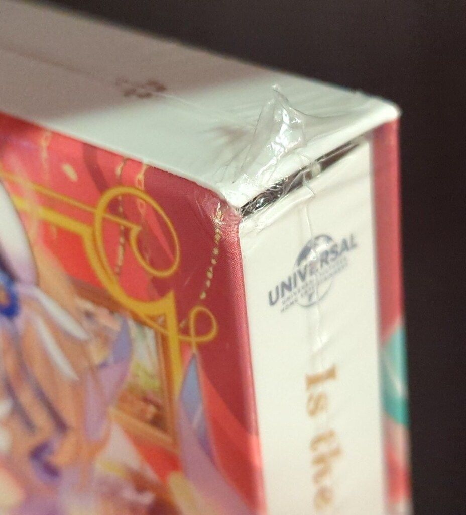 アニメBlu ray ご注文はうさぎですか Blu BOX TV Animation 10 th Anniversary 外箱角イタミ シュリンクヤブレ