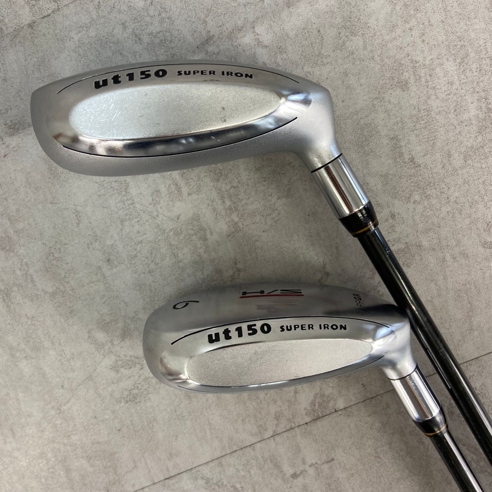 PRGR - PRGR　プロギア　UT150　SUPER　IRON　スーパーアイアン　メンズゴルフ　アイアン2本セット　カーボン　SR相当　右利き用　ドリーム ロング PRGR - PRGR プロギア UT150 SUPER IRON スーパーアイアン
