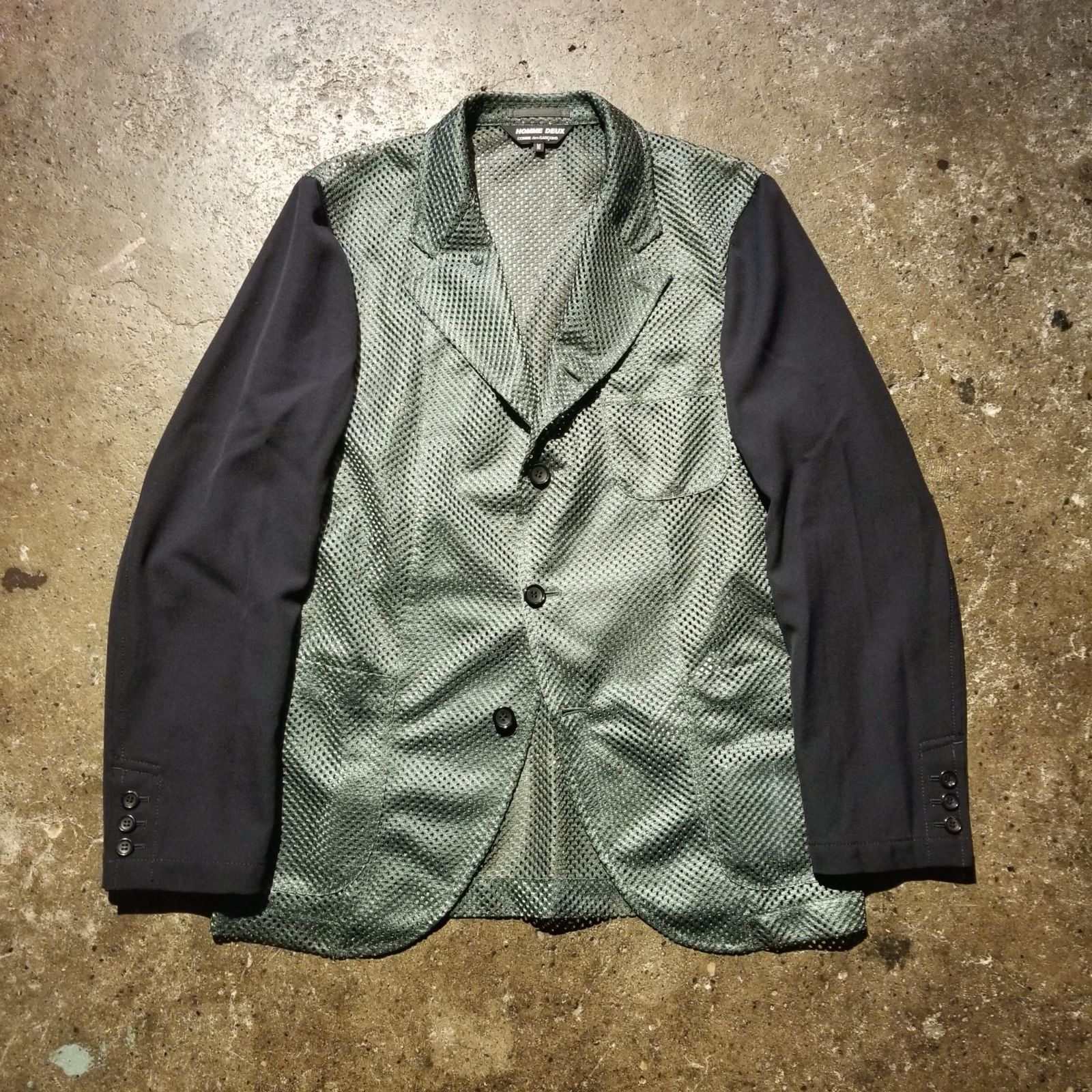 Comme Des Garçons HOMME DEUX メッシュ　ジャケット Narrenschiff:COMME des GARÇONS HOMME DEUXのメッシュ