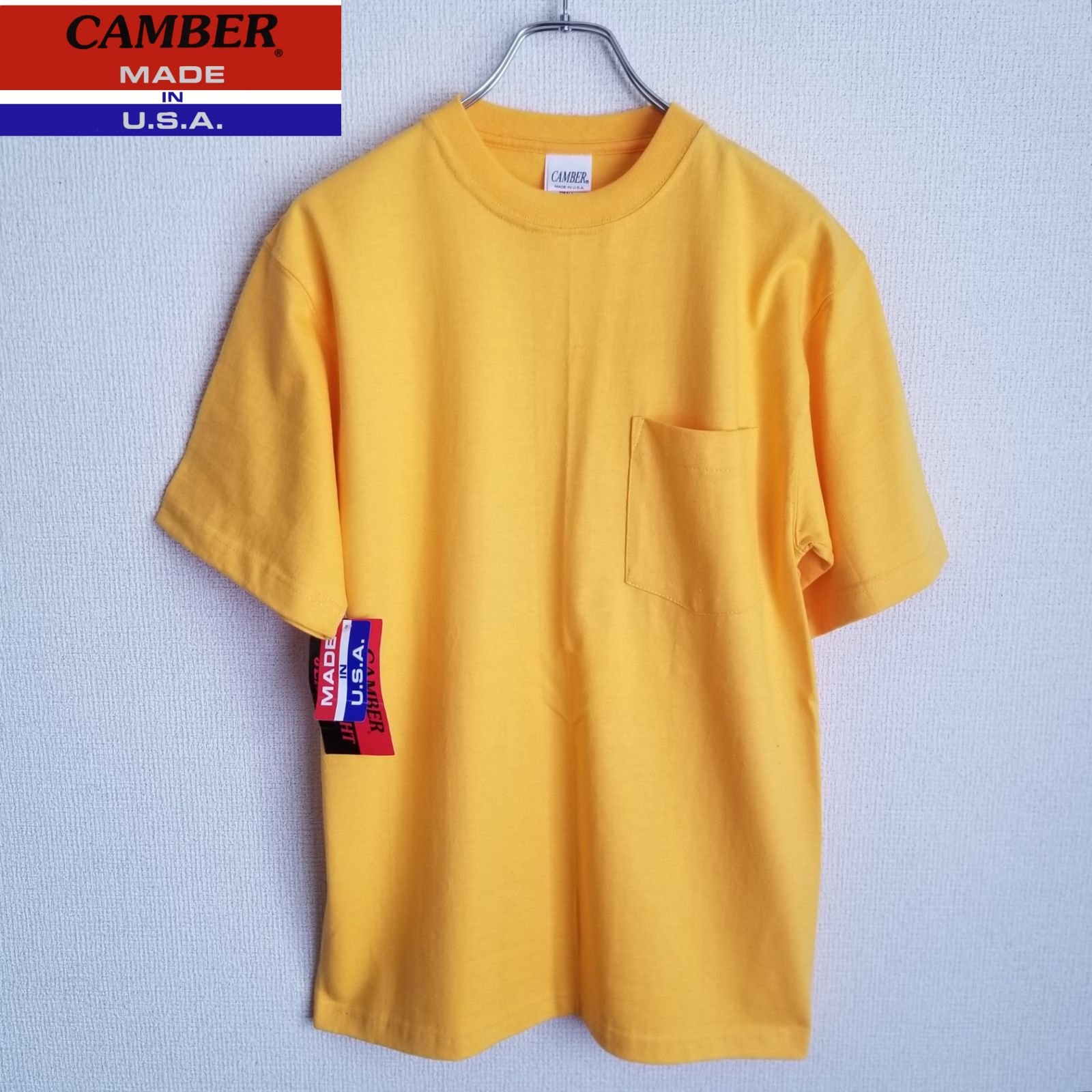 新品 キャンバー CAMBER 302 マックスウェイト 半袖 ポケット Tシャツ