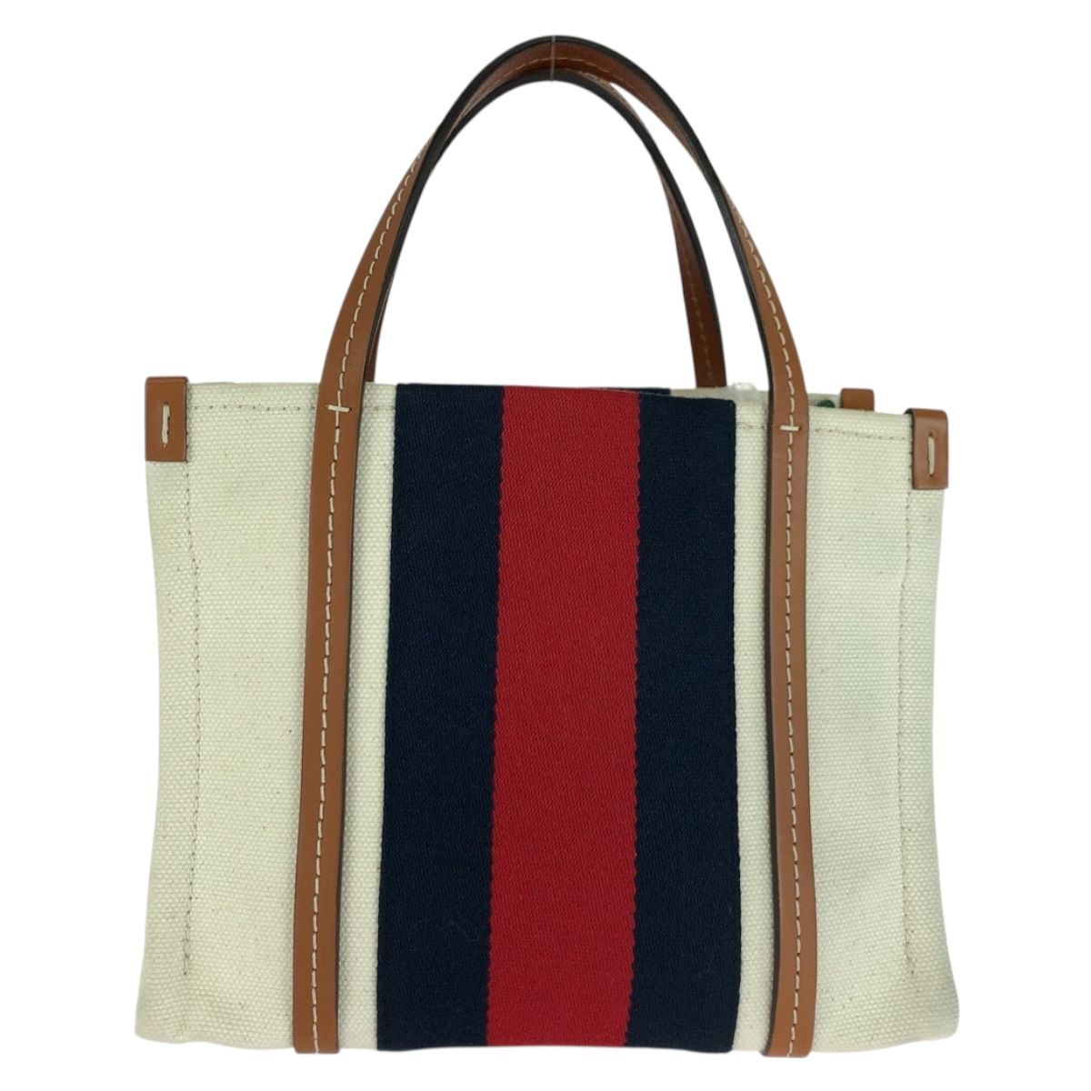 美品 GUCCI グッチ インターロッキング ホワイト ブラウン