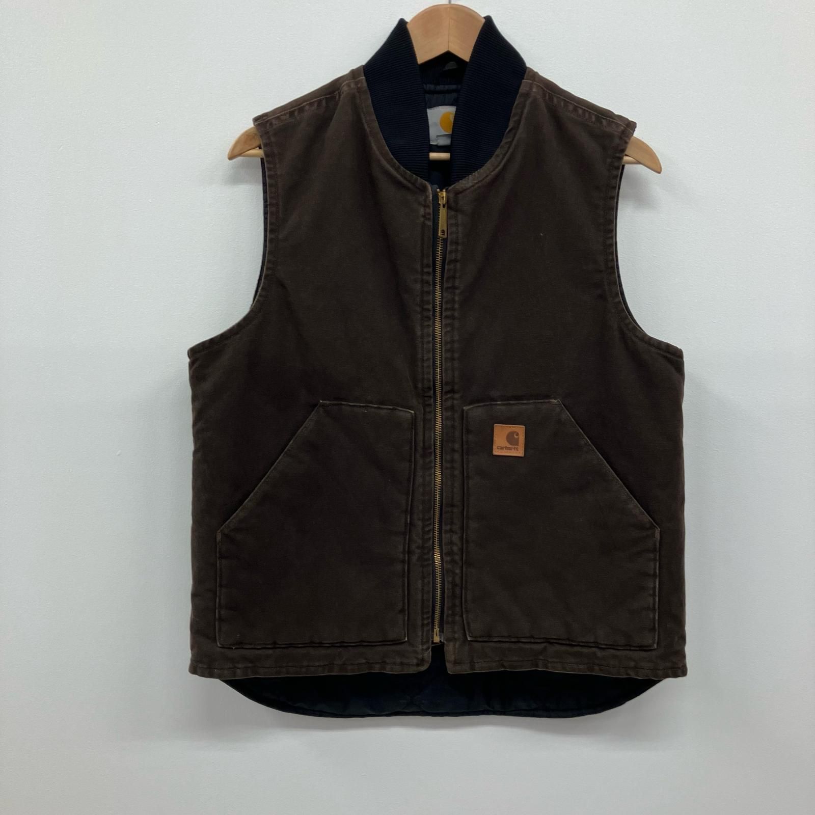 イオン広店 Carhartt | カーハート ベスト ブラウン サイズ M 93