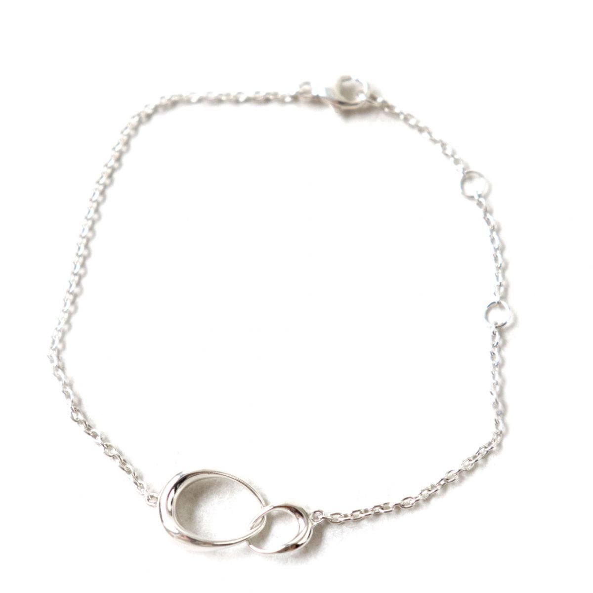  　433　オフスプリング　リンク　ブレスレット　シルバー オフスプリング (OFFSPRING) リンクブレスレット スターリング