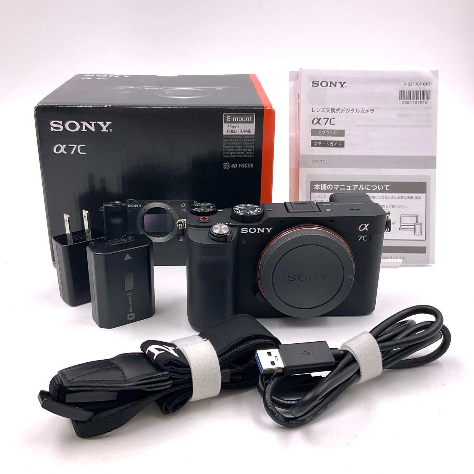 全額返金保証】【最速発送】Sony デジタル一眼 α7C ILCE-7C ボディ 