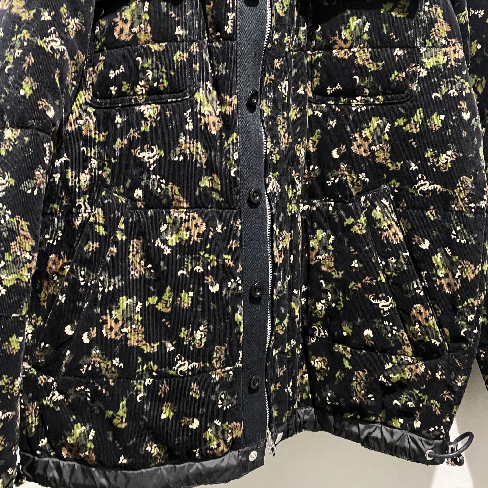 sacai サカイ 21AW リーフプリント コーデュロイジャケット 21-02601M