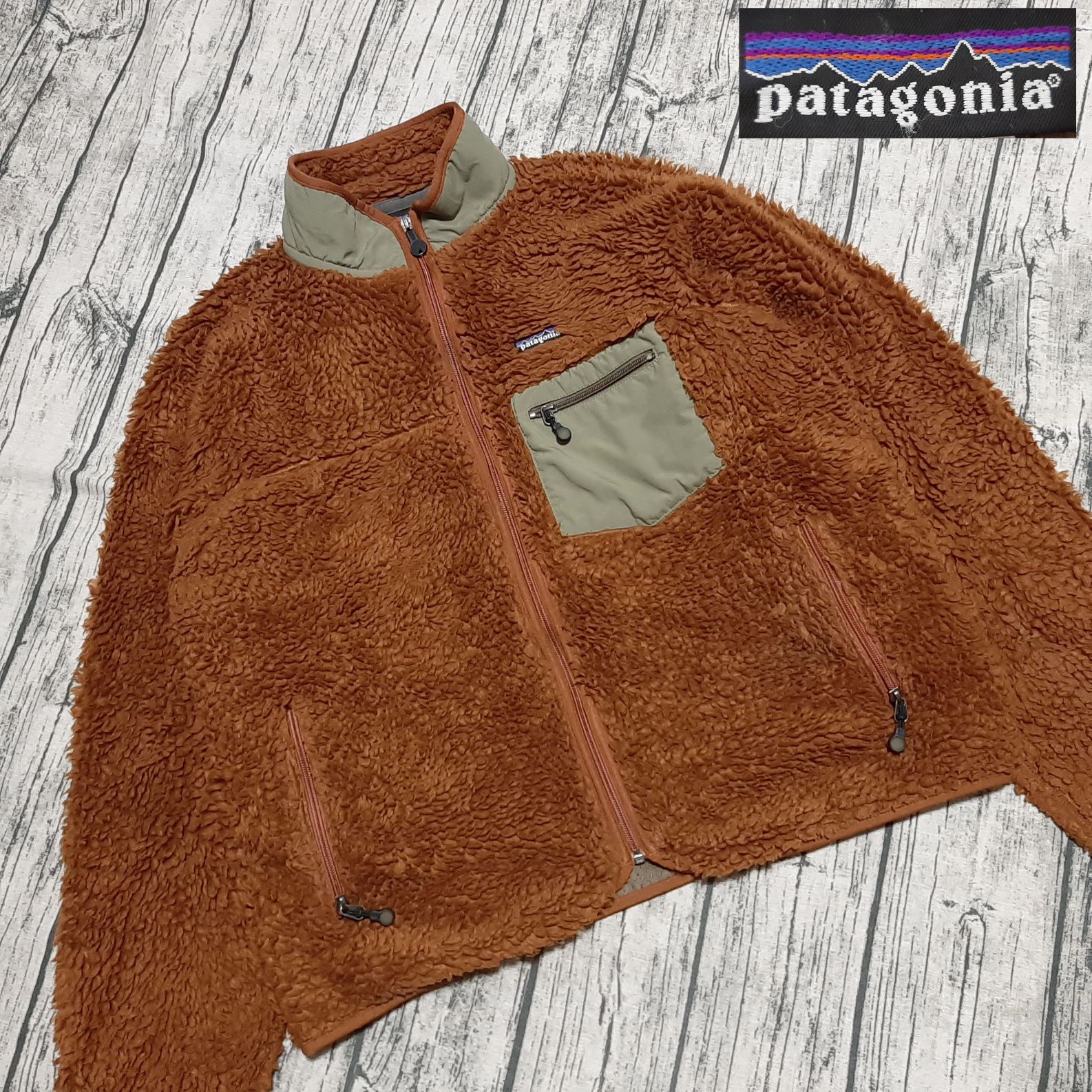 patagonia クラシックレトロカーディガン ブラウン フリース 2003