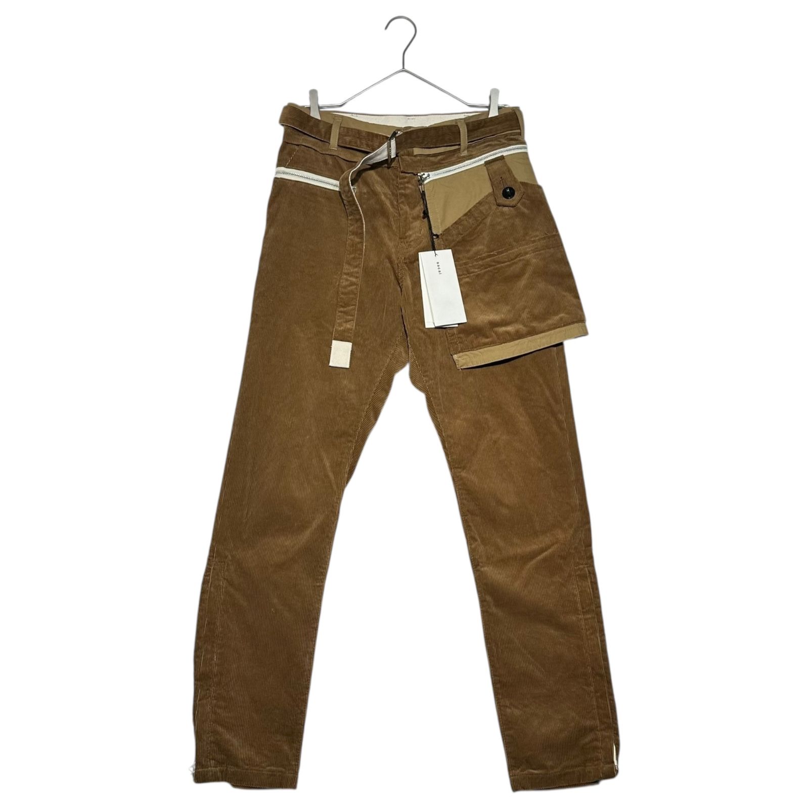 メンズ sacai(サカイ) 21AW Big Pockets Nylon-Switched Corduroy 