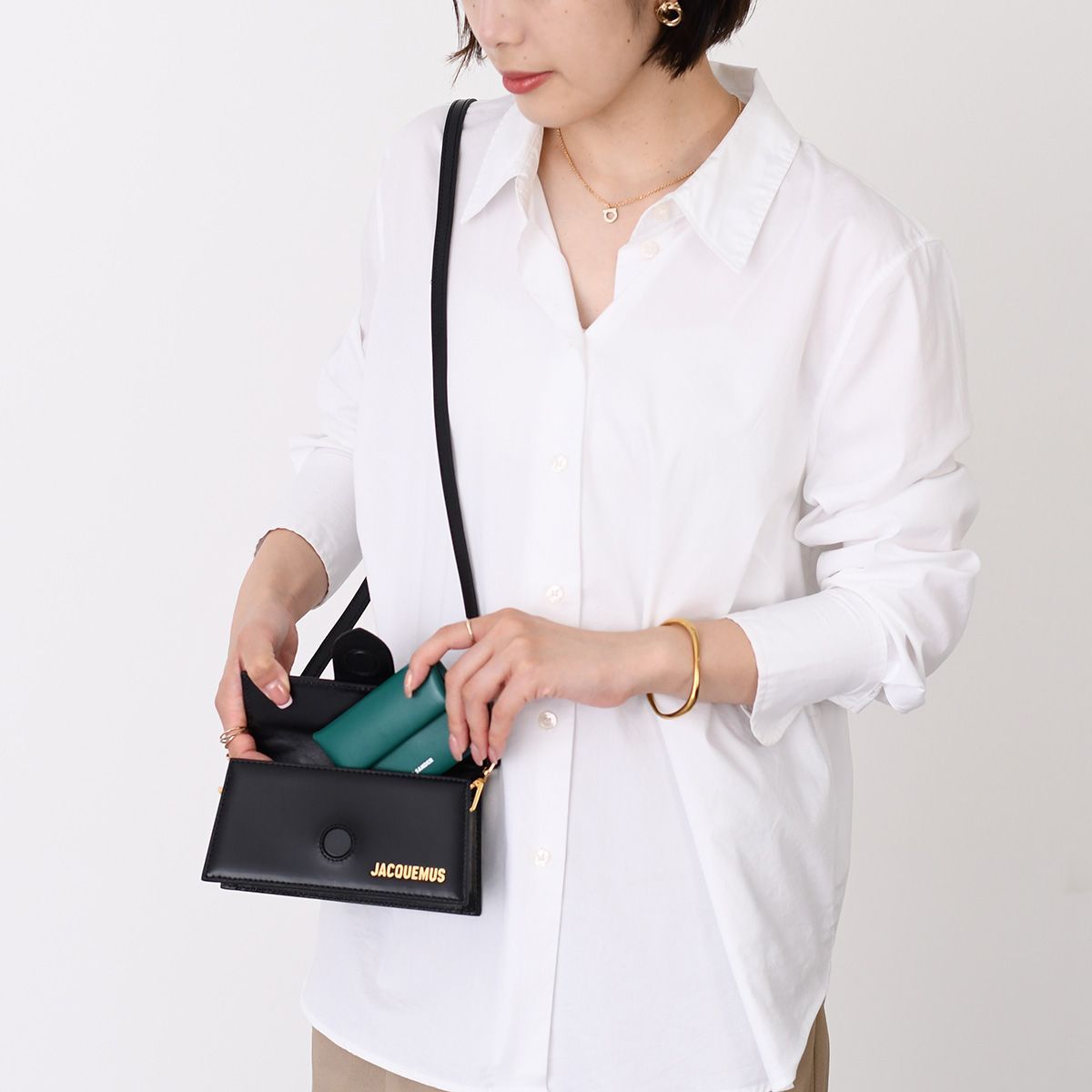 JACQUEMUS ジャックムス バッグ ショルダーバッグ LE BAMBINO スモール 