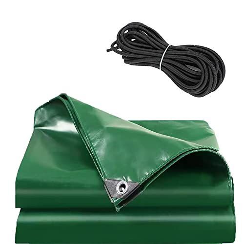2.6mx3.8m 軽トラック荷台シート トラック荷台シート トラックシート 2t 1.5t 1t 2.6mx3.8m ロープ付き 厚手 防水 四角加固 680g/m2 PVC帆布