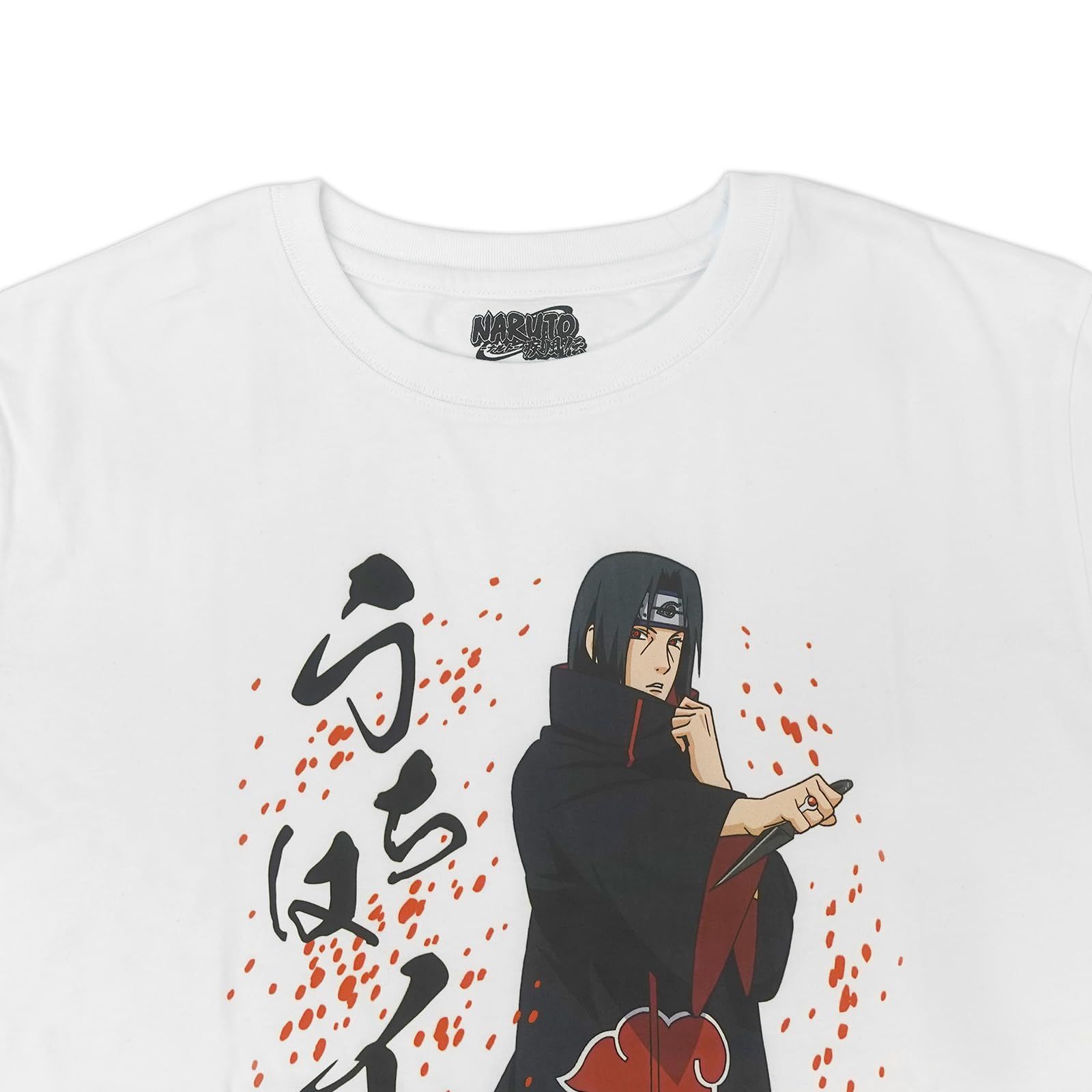 (超希少) NARUTO ナルト疾風伝 半袖Tシャツ アニメ　うちはイタチ 超希少) NARUTO ナルト疾風伝 半袖Tシャツ アニメ うちはイタチ