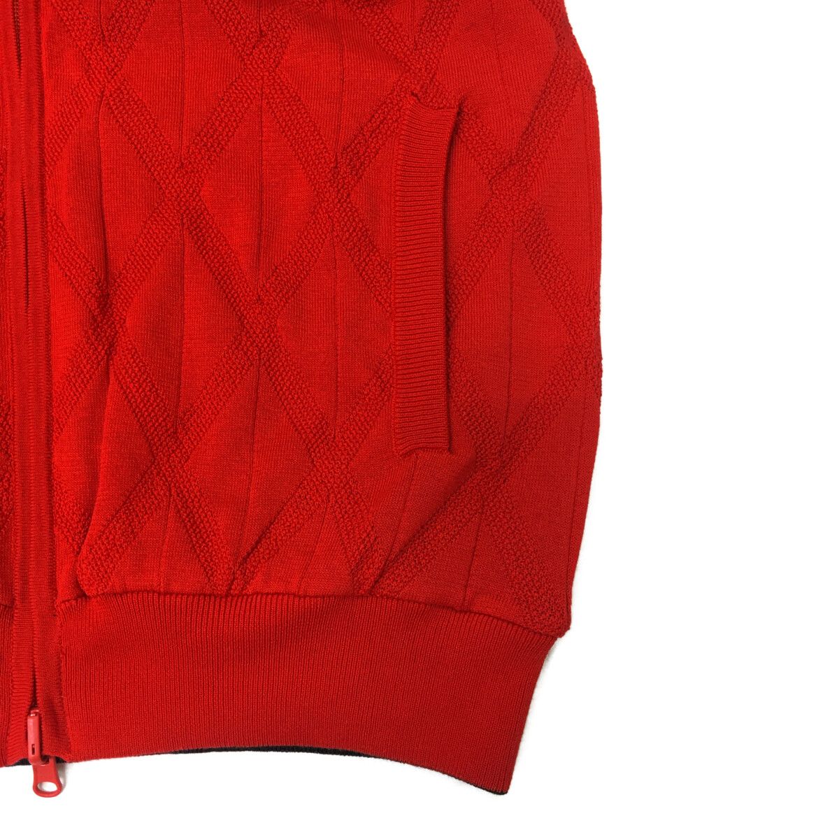 PEARLY GATES メンズ ベスト 5サイズ レッド 未使用品 メンズ パーリーゲイツ PEARLY GATES ベスト 5(L) 赤