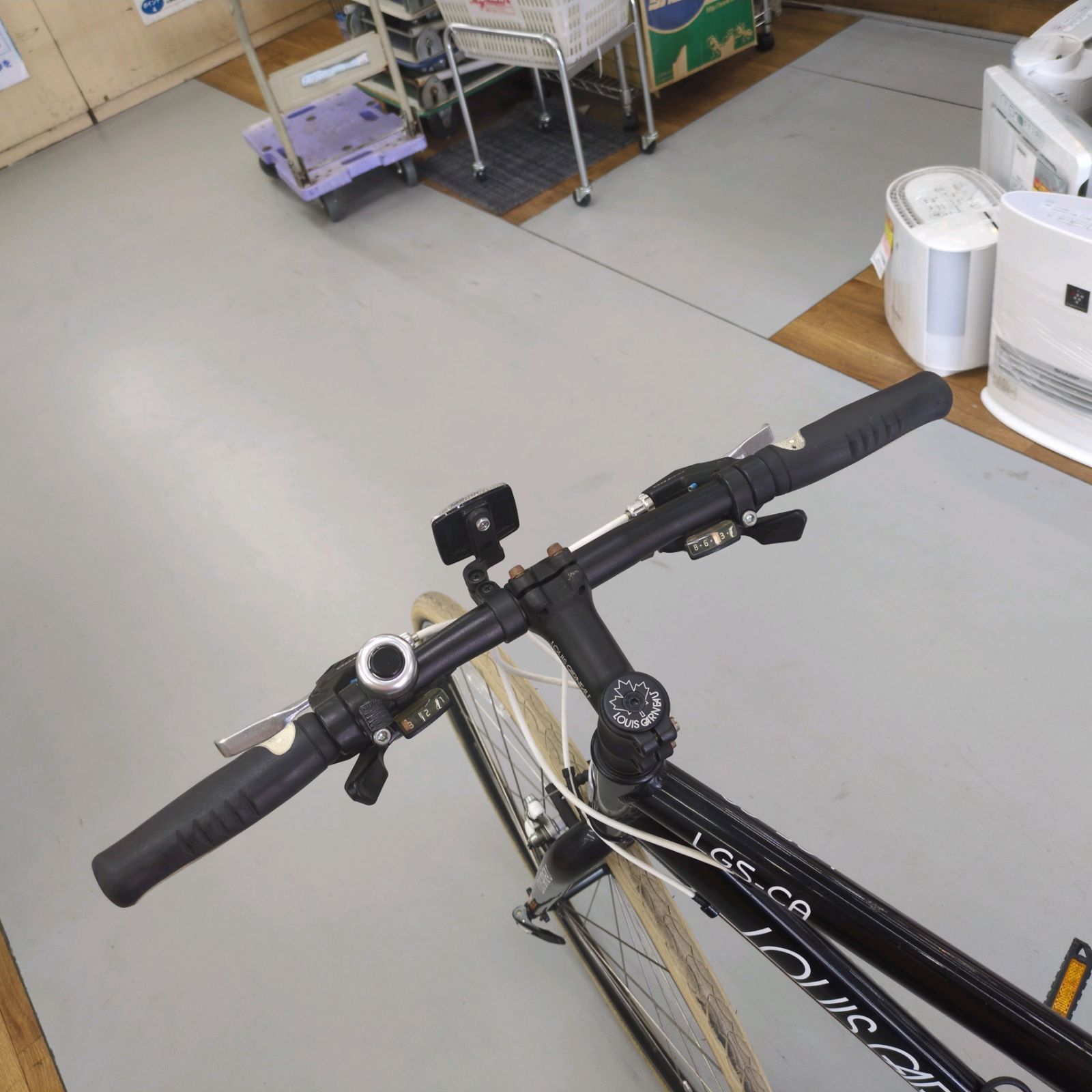 引き取り限定♪ルイガノ♪LGS♪軽量アルミフレーム♪人気のクロスバイク♪37㎝♪ 2018 LOUIS GARNEAU / ルイガノ / LGS-X7.0 / クロスバイク