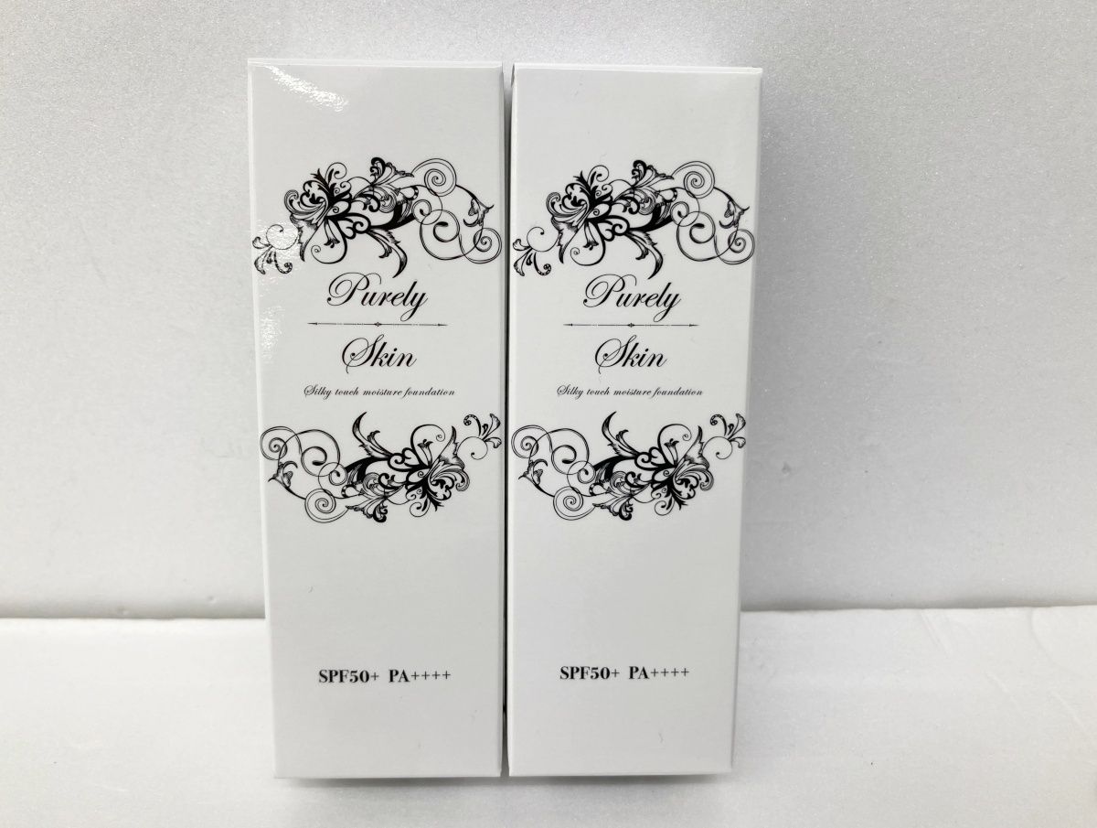 ピュアリースキンリンクルホワイトクリーム＆リンクルケアリキッドファンデーション ピュアリースキン リンクルホワイトクリーム・ファンデーション セット