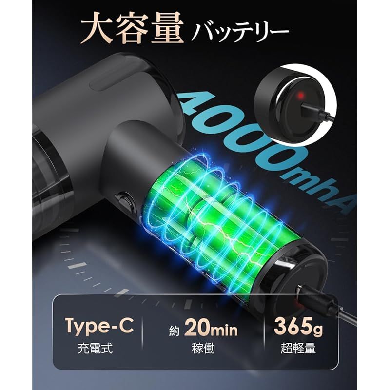 BeeTool ハンディクリーナー 多機能【2025新登場】車用掃除機