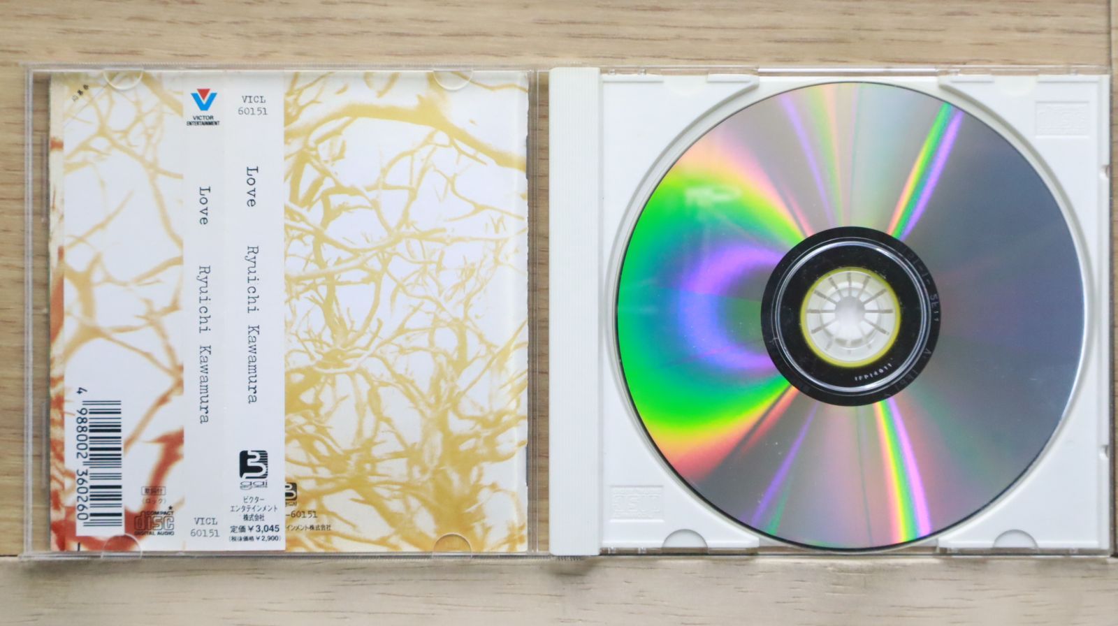 国内盤CD☆河村隆一/Ryuichi Kawamura□ LOVE 【VICL60151