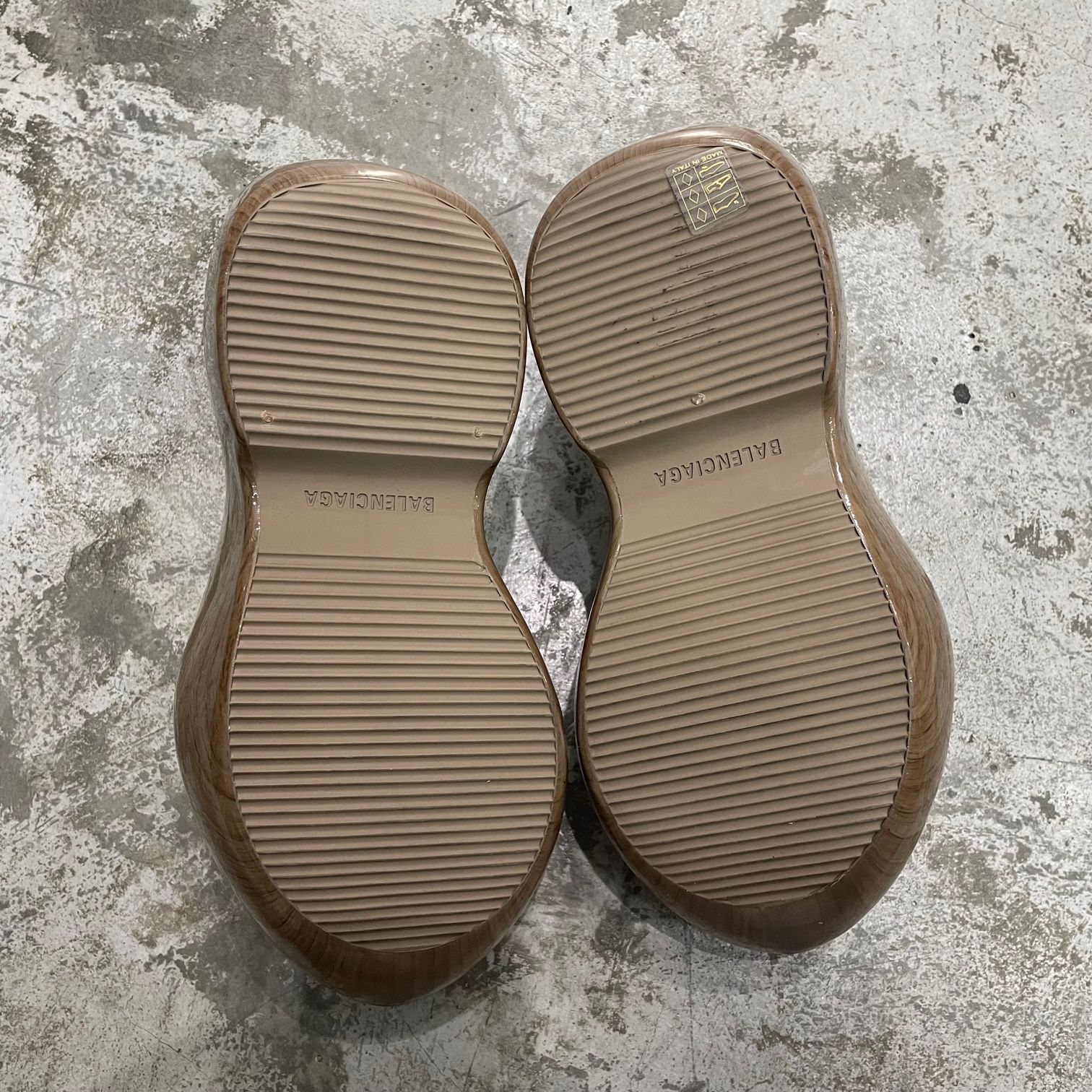 O BALENCIAGA TECHNOCLOG RUBBER PRINTED テクノクロッグ O BALENCIAGA TECHNOCLOG RUBBER PRINTED テクノクロッグ