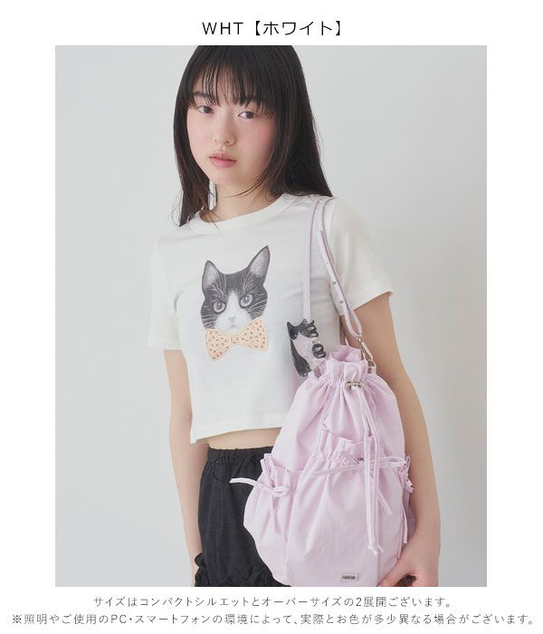 (セール30%OFF&PT5) FURFUR / ファーファー 上國料萌衣コラボHana&bow Tシャツ  25春夏. RWCT252048 FURFUR (セール30%OFF&PT5) / ファーファー 上國料萌衣コラボ