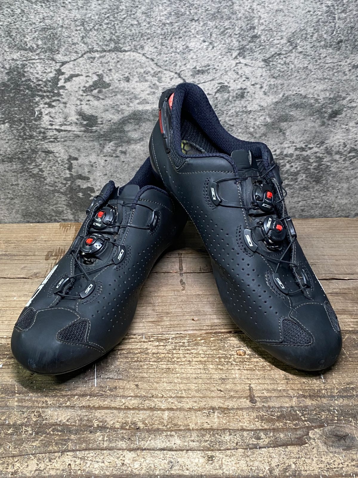 IU307 シディ SIDI shot2 ビンディングシューズ カーボンソール SPD-SL 黒 43.5