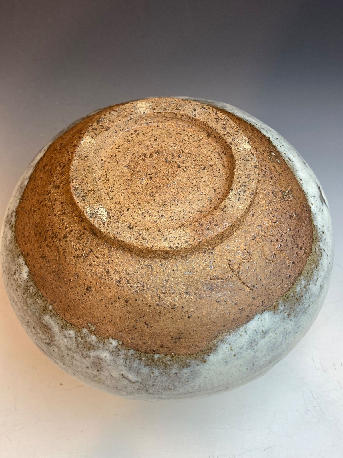 斑唐津水指 小山富士夫に師事