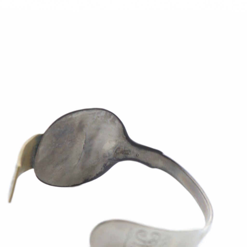 アトリエダンタン Atelier d'antan スプーン バングル シルバー色