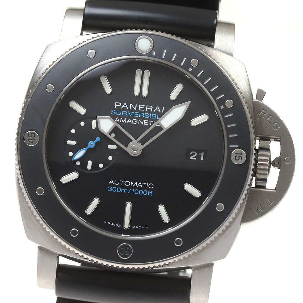 パネライ PANERAI PAM01389 ルミノール1950 サブマーシブル アマグネティック3デイズ チタニオ 自動巻き メンズ良品_817502  - メルカリ