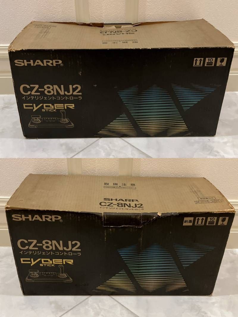 状態良好‼️SHARP インテリジェントコントローラー CZ-8NJ2 シャープ SHARP X68000 Cyber Stick Intelligent Controller CZ-8NJ2, w