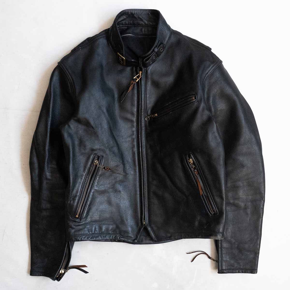 ハロッズ革ジャケットSサイズ