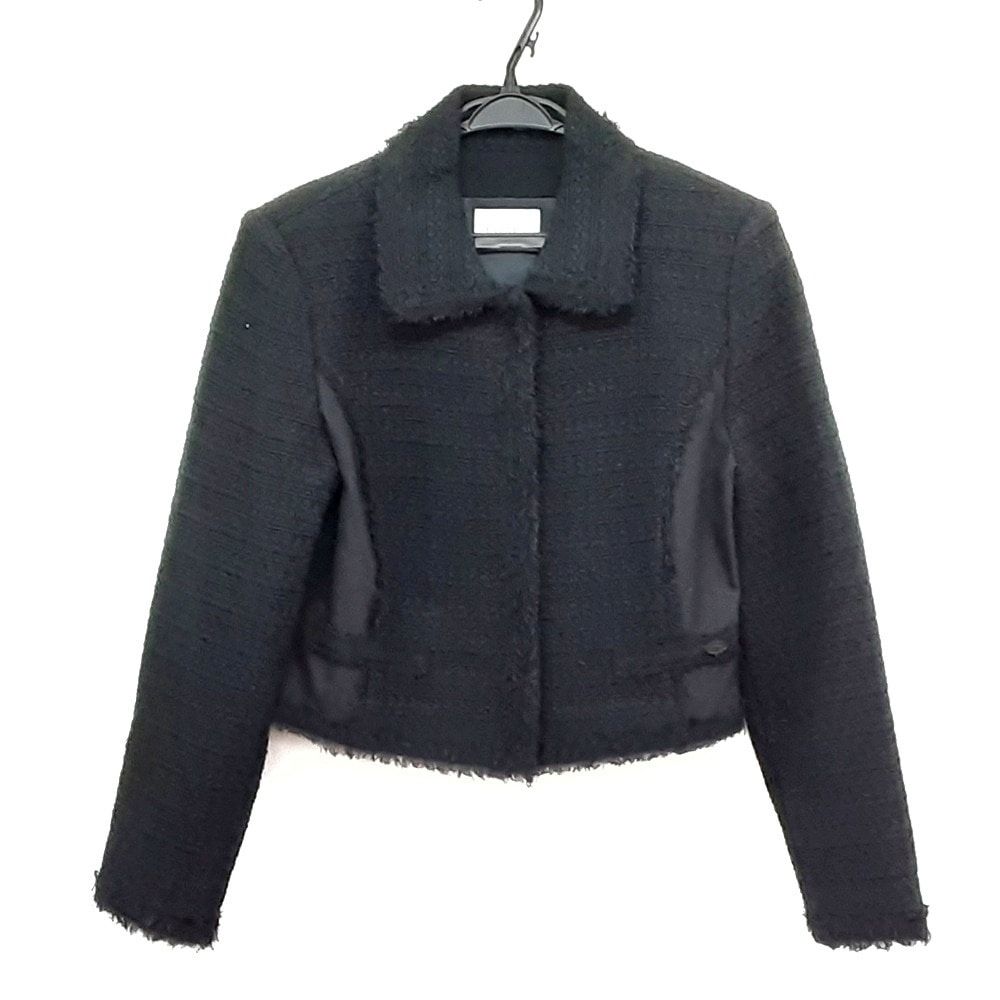 FOXEY(フォクシー) ジャケット サイズ42 L レディース美品 - 黒 長袖 ...