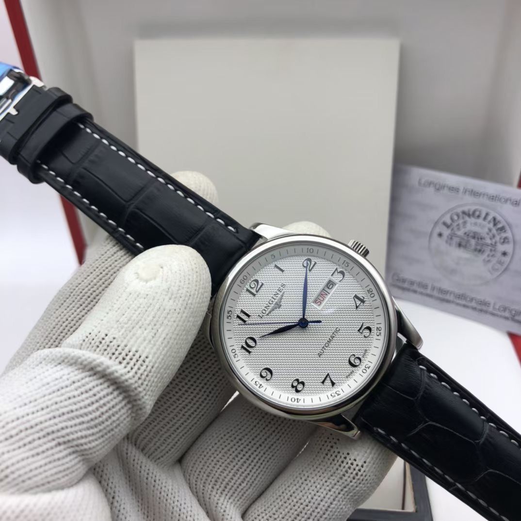 【ストイック】LONGINES メンズ 時計 ロンジン エレガント L4.809.5.77.7 ホワイト/ダイヤモンド