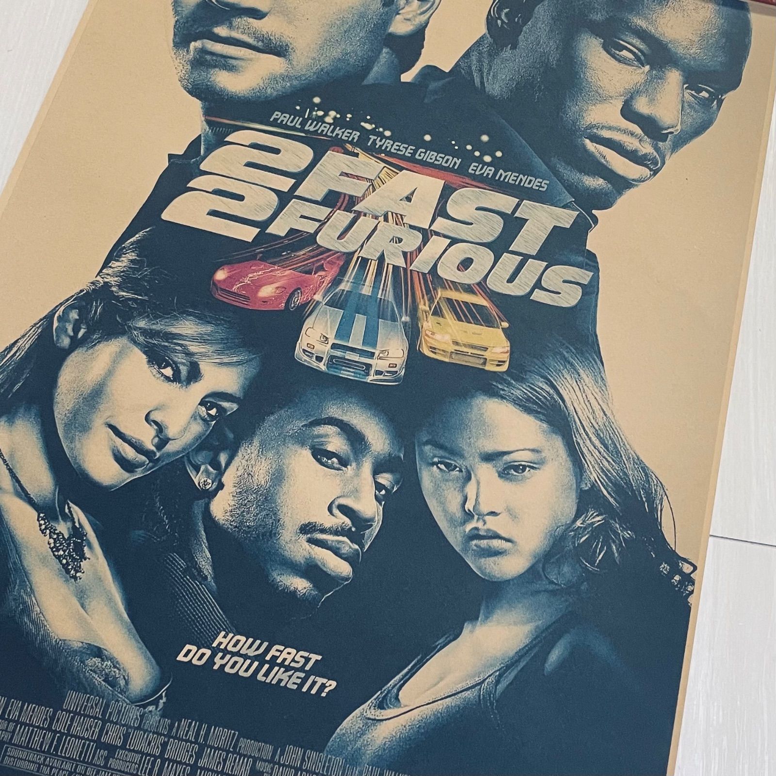 ※非売品ポスター※ワイルドスピードx2 B1サイズ 映画ポスター ワイルド・スピードX2 : ポスター画像 - 映画.com