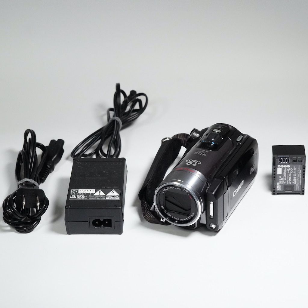Canon キャノン iVIS HF20 ブラック ビデオカメラ 動作OK 1週間
