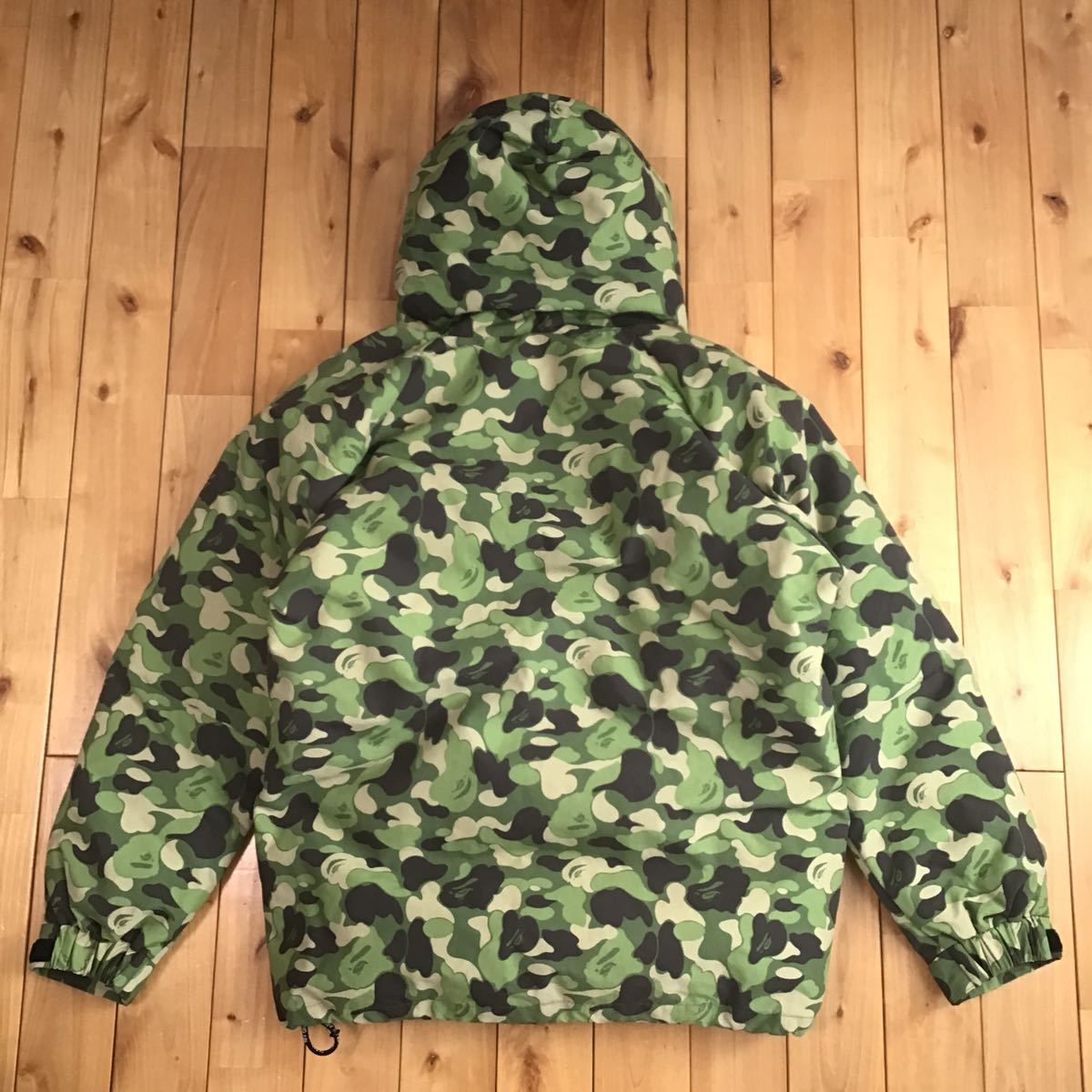 美品 ダウンジャケット BAPE ABC camo ベイプ ape エイプ 迷彩