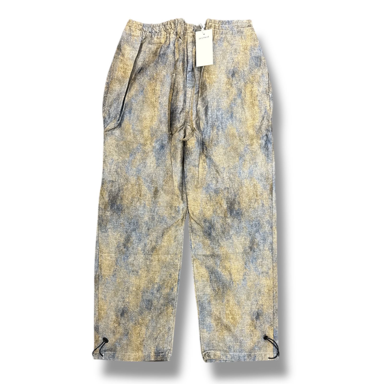 参考上代44000円 SHINYAKOZUKA DROP CROTCH -REVERSE ドロップクロッチ イージーパンツ ワイド シンヤコズカ シンヤコヅカ 2401SK52