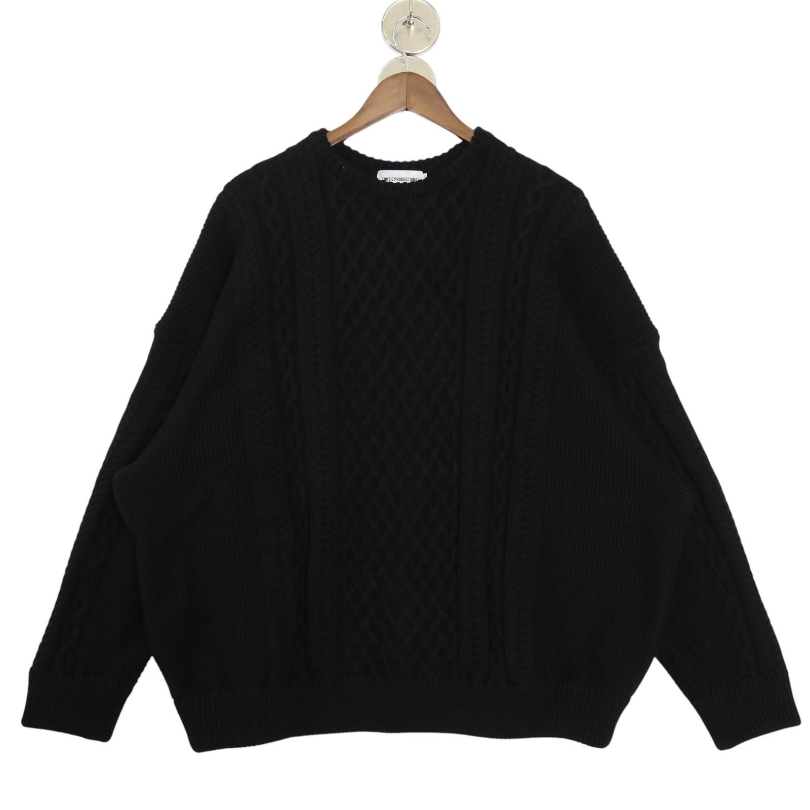 COOTIE/クーティー CTE-24A322 Fishermans Crewneck Sweater