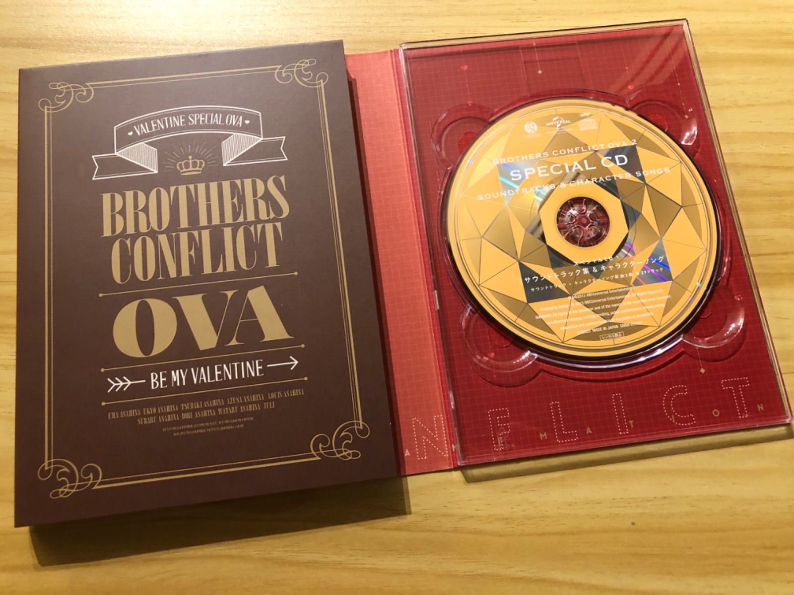 OVA BROTHERS CONFLICT 豪華版 初回限定盤 第1巻 第2巻 Amazon.co.jp: OVA(BROTHERS CONFLICT)第2巻(本命)通常版 初回