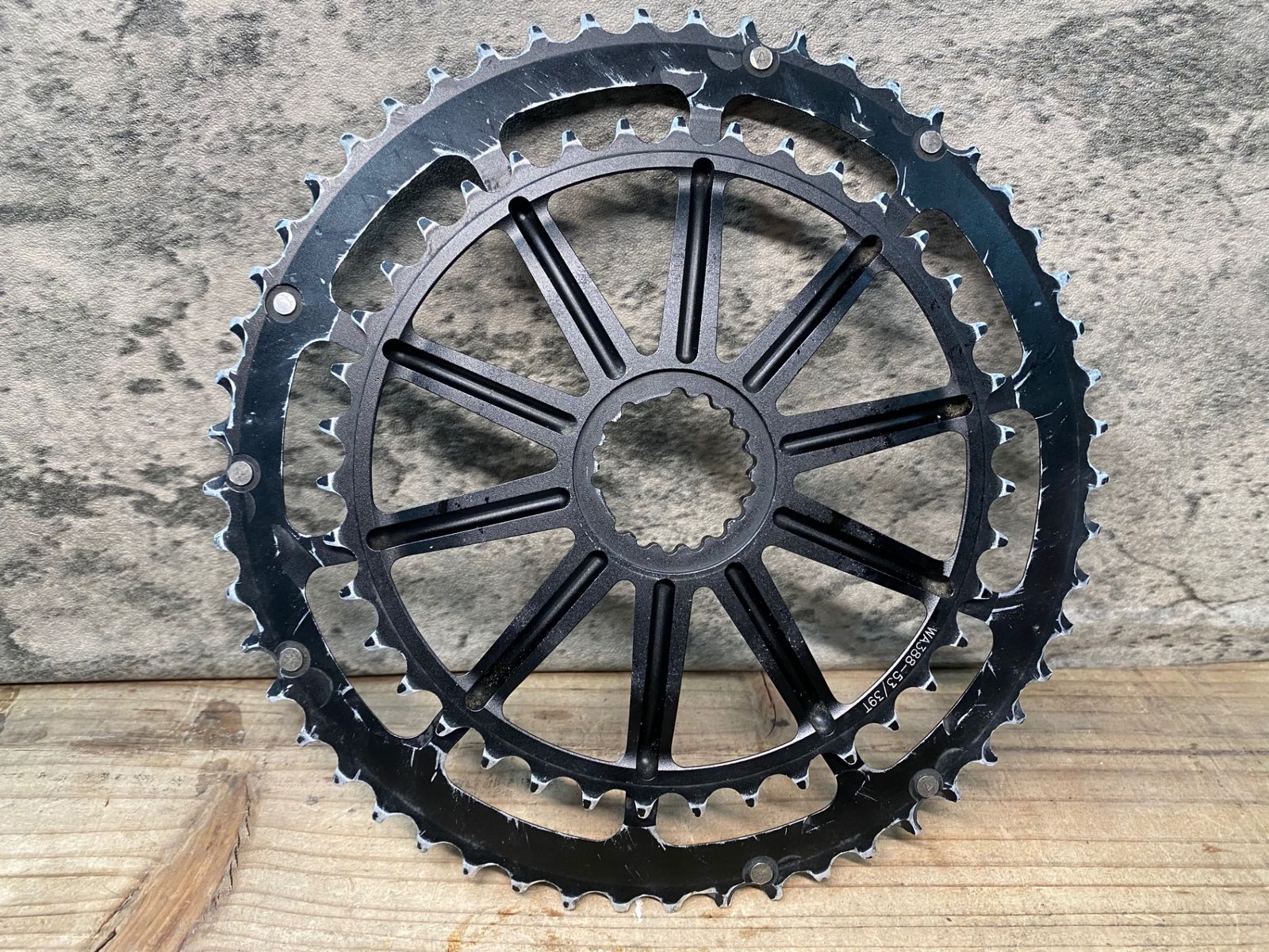 O.SYMETRIC 「オーシンメトリック」 52/38T チェーンリングセット