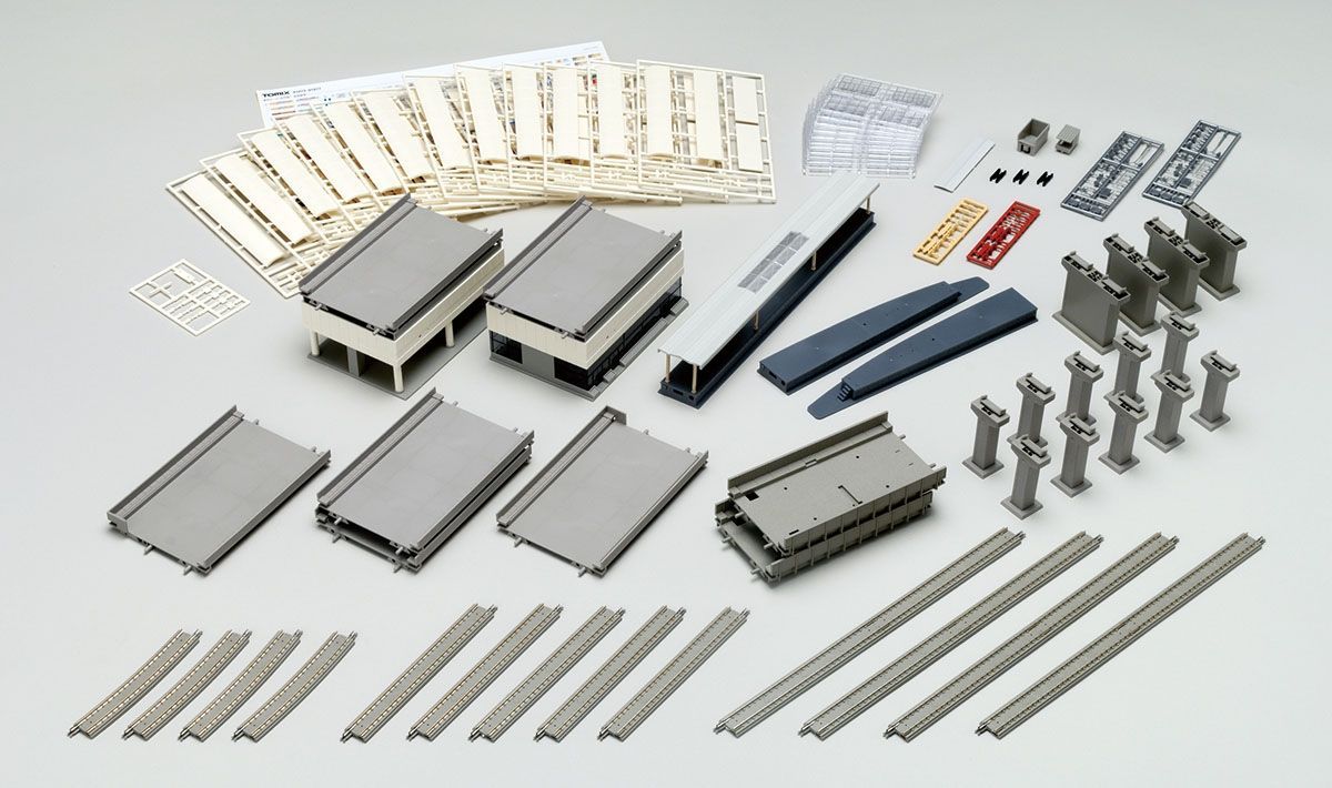 は*も様 ★未使用品★TOMIX 91075 レールパターンHB-SL TOMIX 91075 高架複線スラブ駅セットⅡ(レールパターンHB-SL) - メルカリ