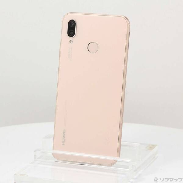 〔中古品〕 HUAWEI P20 lite 32GB サクラピンク HWSDA3 Y!mobile【352】