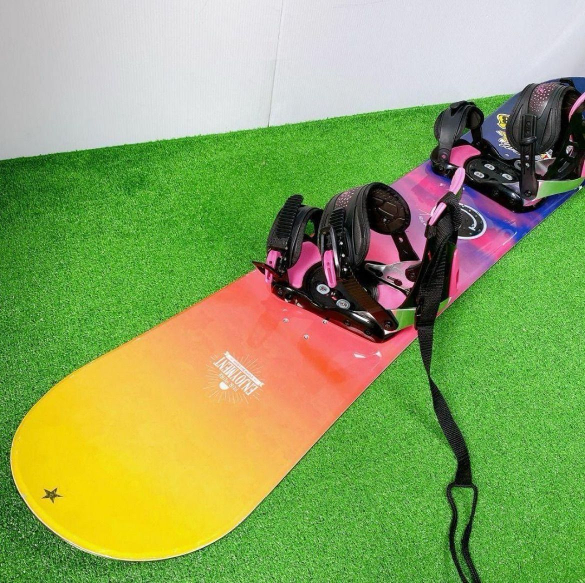 FUR PURE ENJOYMENT 145 × ビンディング付き スノーボード - メルカリ