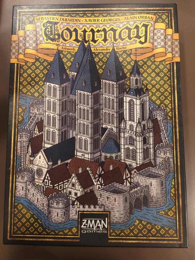 Z-Man games ボードゲーム トゥルネー Toutnay