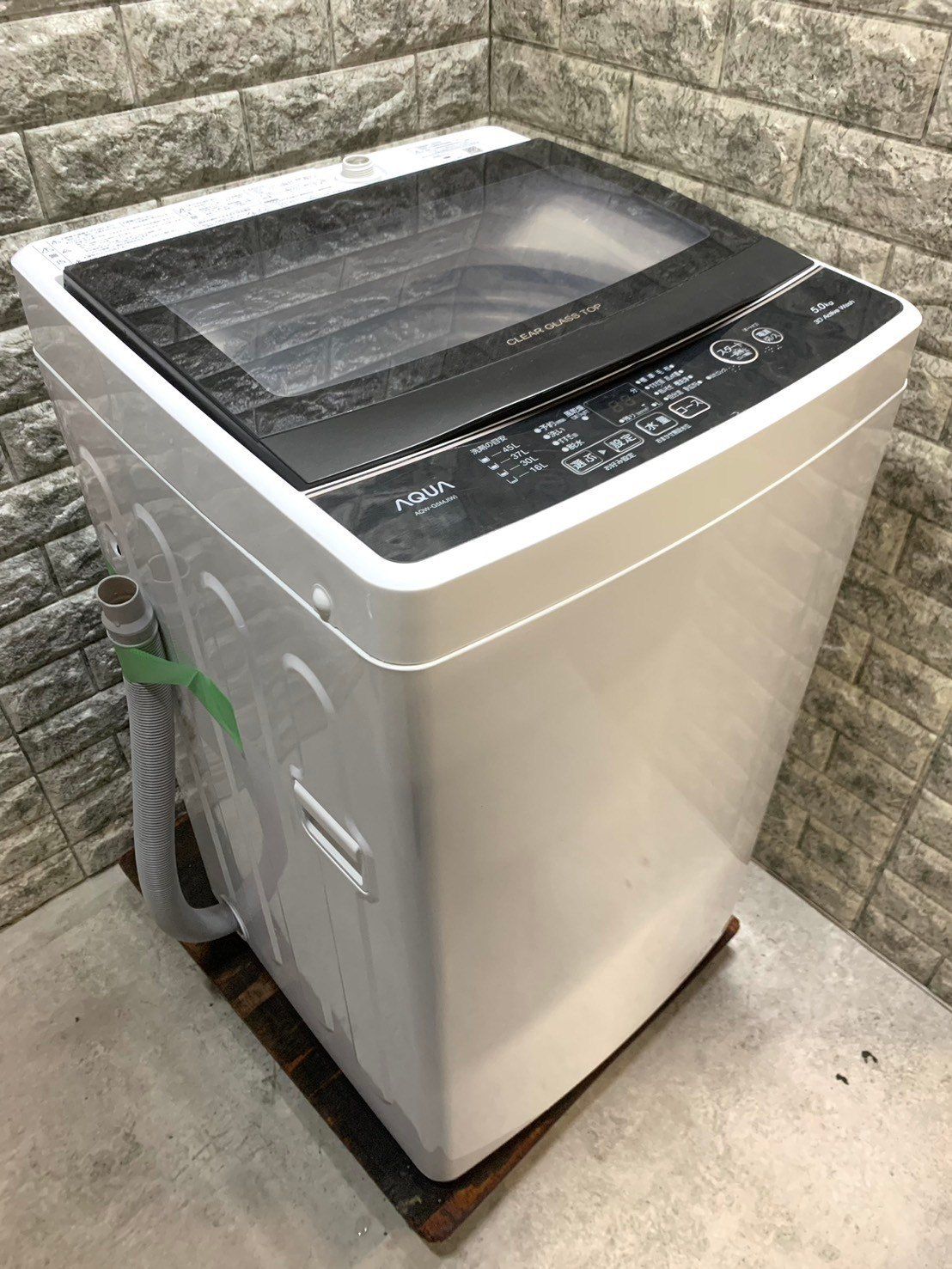 全国送料無料☆3か月保証付き☆洗濯機☆アクア☆2022年☆5.0kg☆AQW  