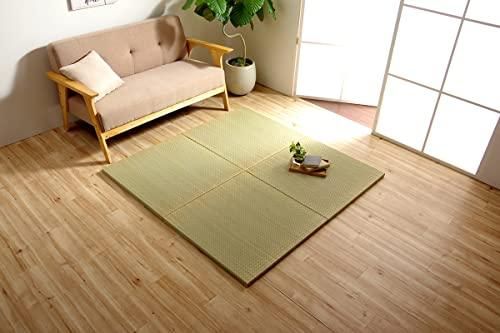 【新品・3営業日で発送】イケヒコ ネイラル U畳 70×70×3cm 4P 4枚組