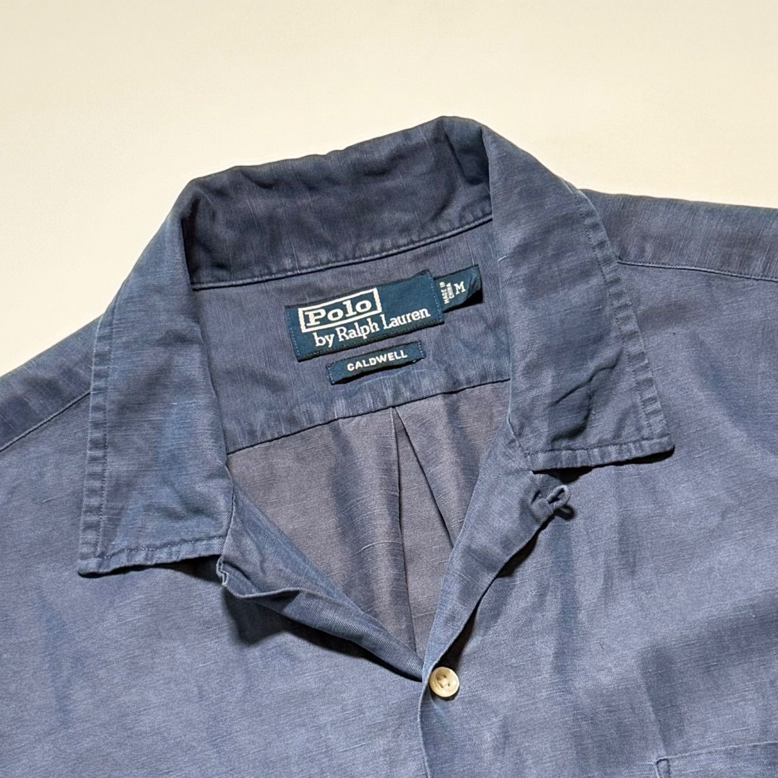 RalphLauren CALDWELL ShortSleeve NAVY Shirt Msize / ラルフローレン 