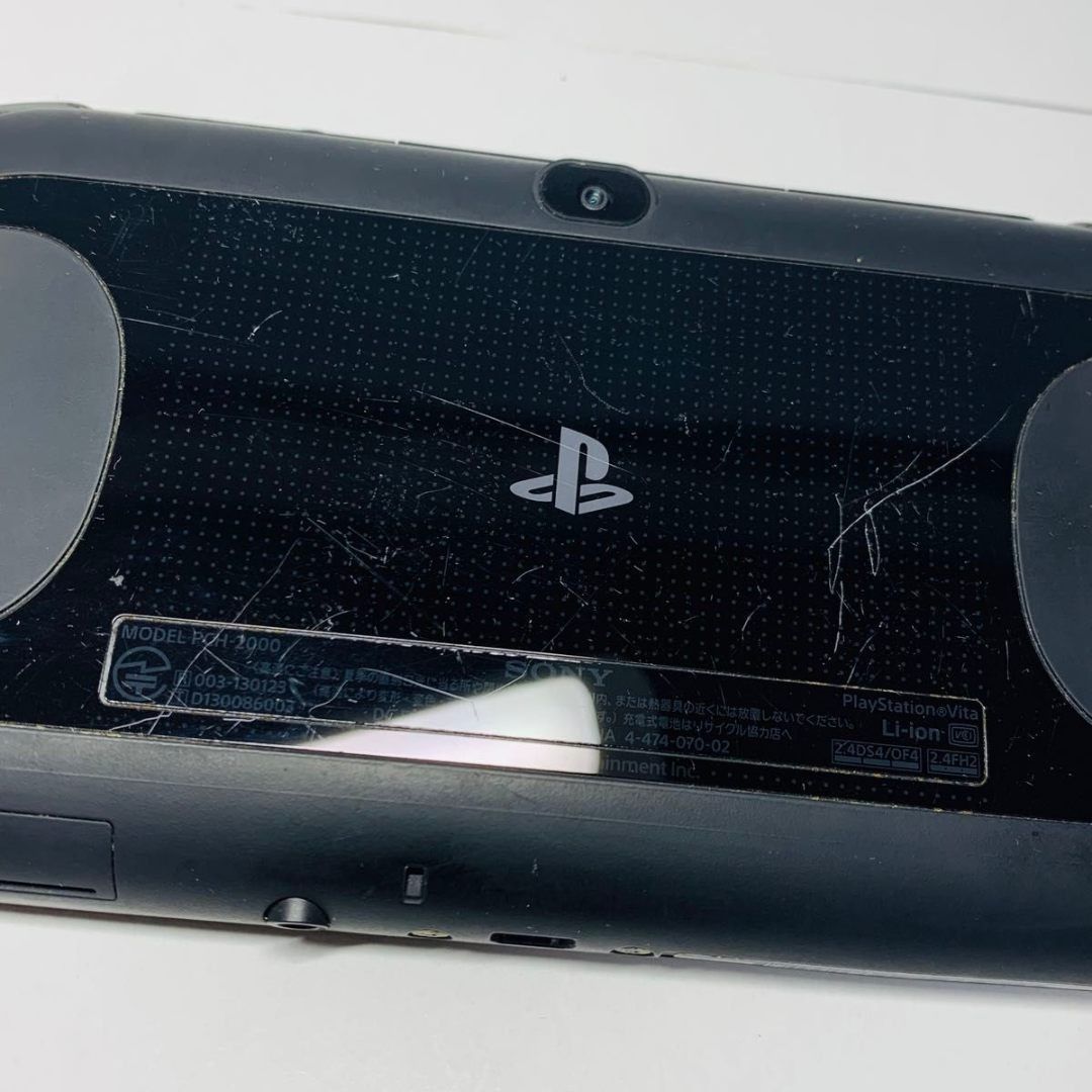443】 PS Vita Wi-Fiモデル ブラック - メルカリ