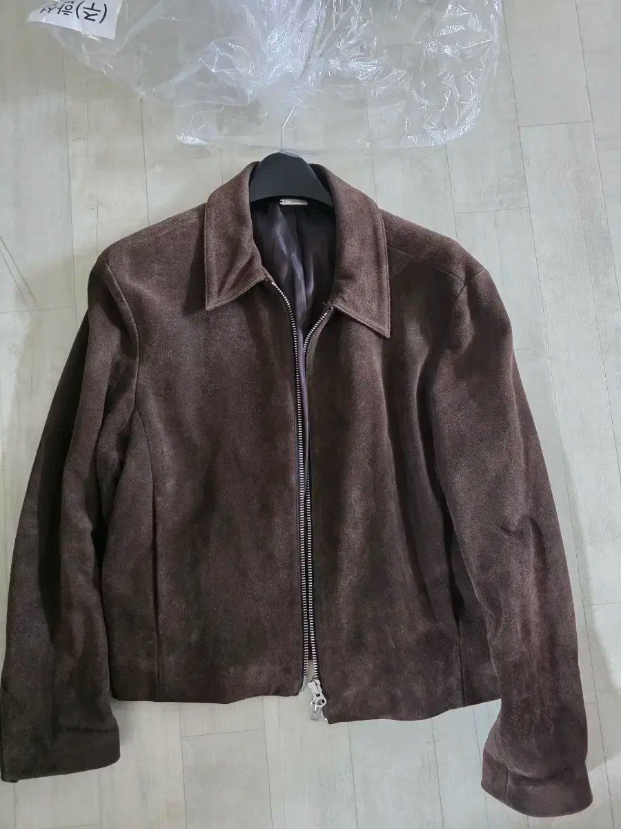 TONYWACK 牛革 スエード ジャケット ディープブラウン m