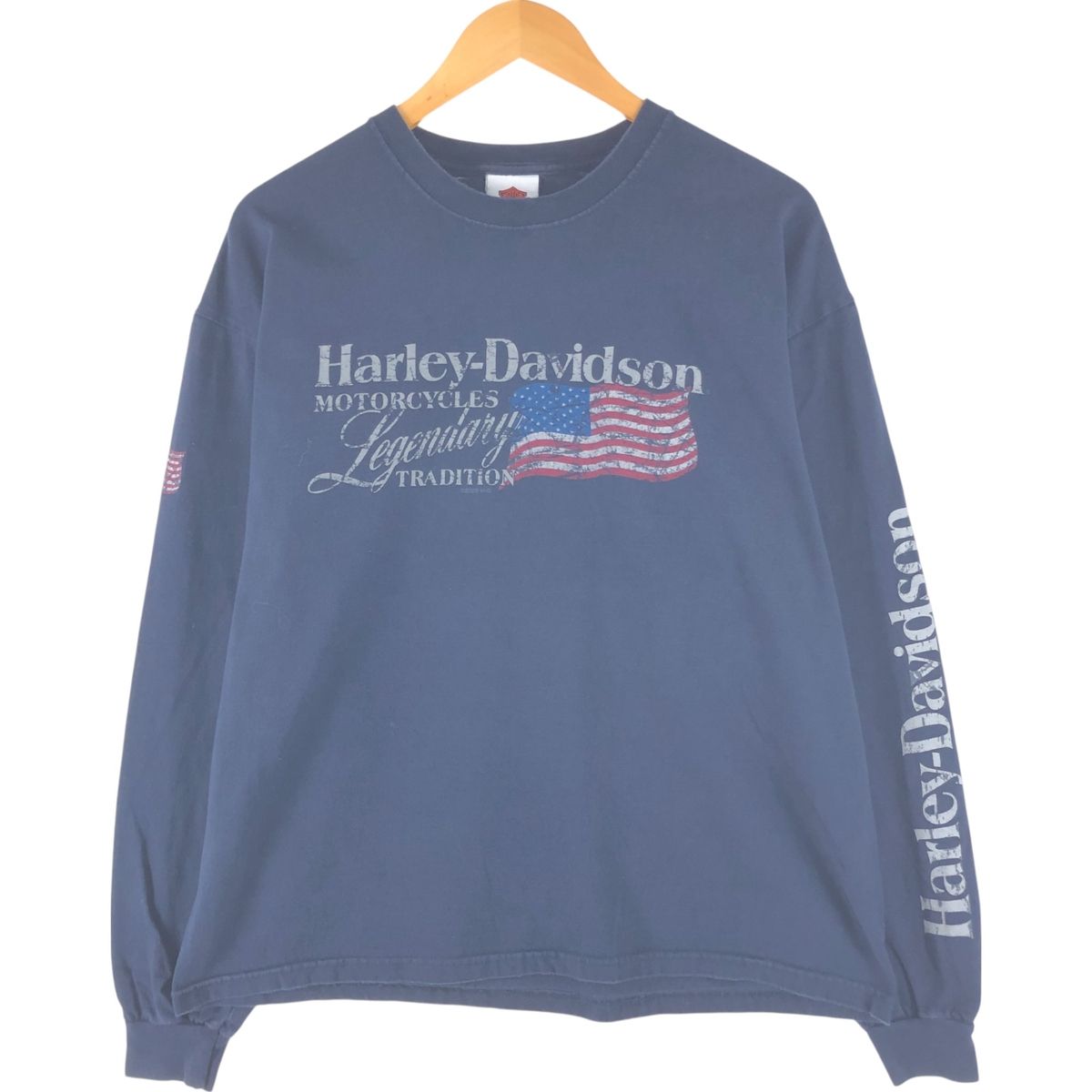 古着 ハーレーダビッドソン Harley-Davidson ロングTシャツ ロンT USA