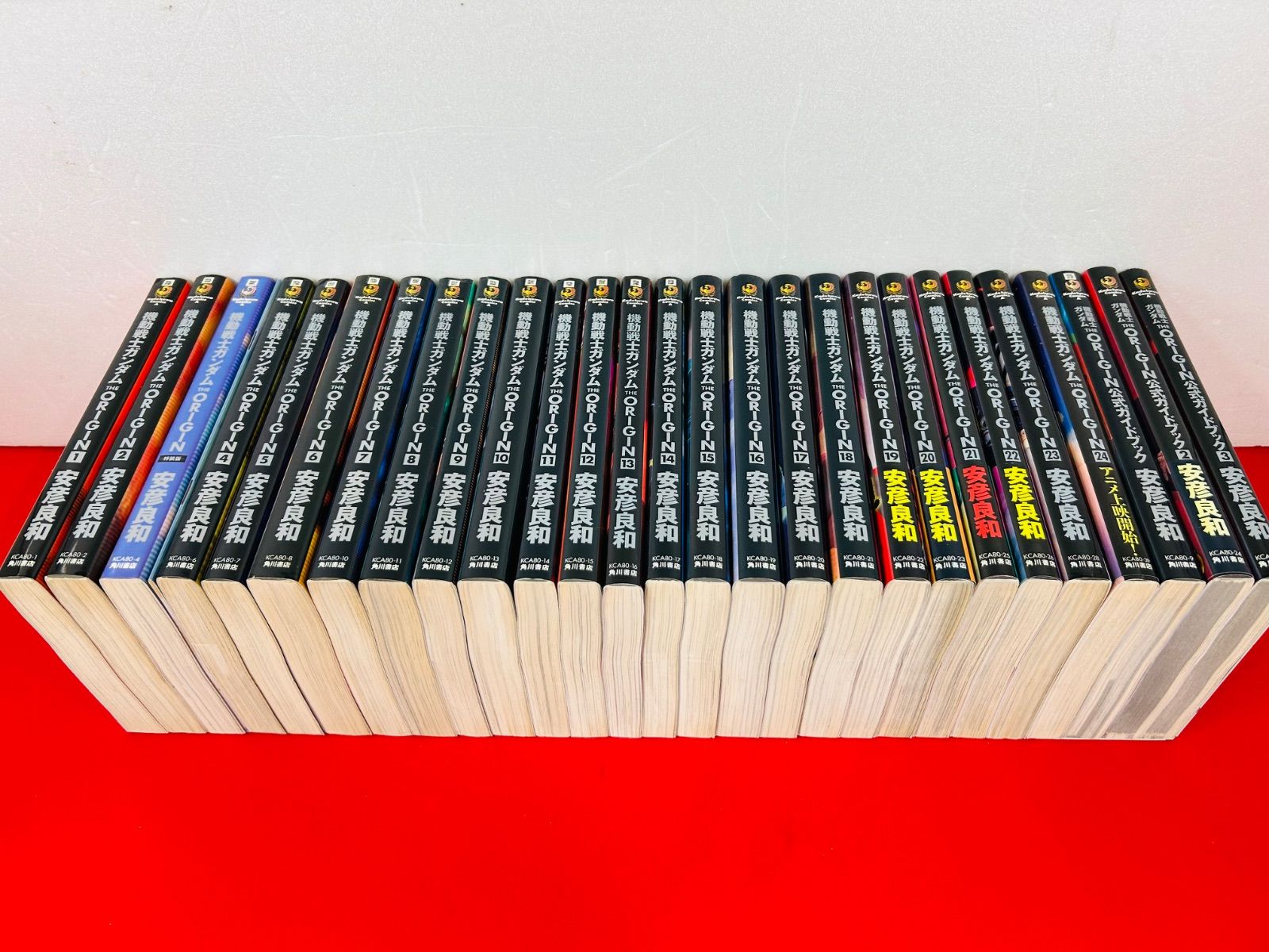 漫画コミック 機動戦士ガンダムTHE ORIGINオリジン1-24巻 ガイドブック1-3巻 全巻完結セット 安彦良和 角川コミックス エース ⑩