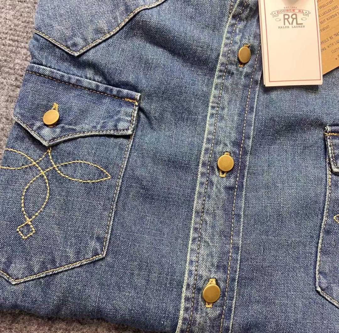 RRL 長袖デニムシャツ